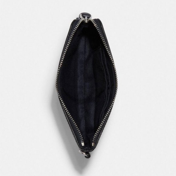 Coach C7401 Corner Zip Wristlet With Snowman Print NIB PRICE FIRM - Picture 5 of 5